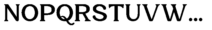 Castle Of Avenue Medium Font UPPERCASE
