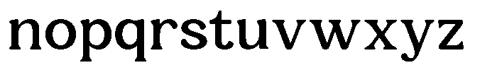Castle Of Avenue Medium Font LOWERCASE