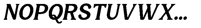 Castle Of Avenue Semi Bold Italic Font UPPERCASE