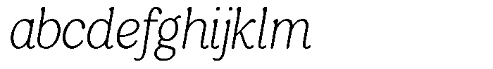 Castle Of Avenue Thin Italic FONT
