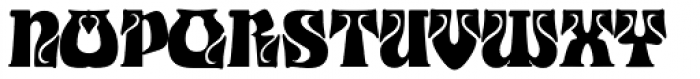 Castle Squat Font UPPERCASE