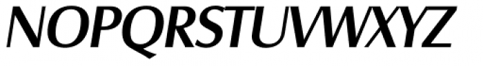 Castle TS Medium Italic Font UPPERCASE