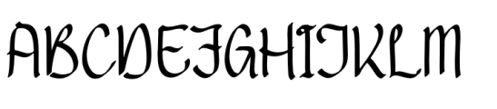 Castlenight Regular Font UPPERCASE