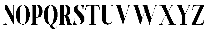 Castlon Black Condensed Font UPPERCASE