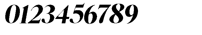 Castlon Black Expanded Slanted Font OTHER CHARS