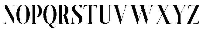 Castlon Bold Condensed Font UPPERCASE