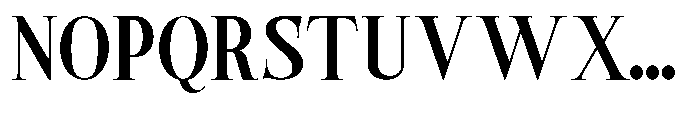 Castlon Bold Contrast Font UPPERCASE