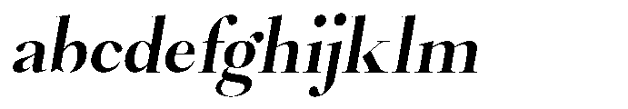 Castlon Bold Slanted FONT