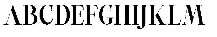 Castlon Bold Font UPPERCASE