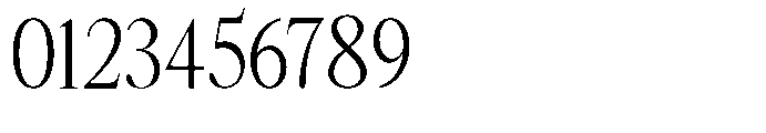 Castlon Contrast Condensed Font OTHER CHARS