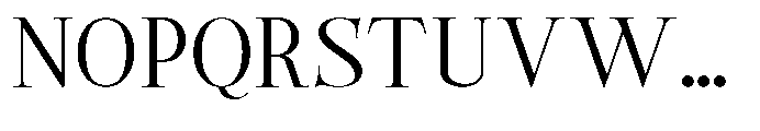 Castlon Contrast Expanded Font UPPERCASE