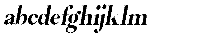 Castlon Extra Bold Condensed Slanted FONT