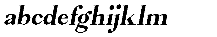 Castlon Extra Bold Contrast Slanted FONT
