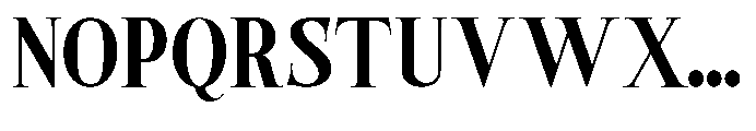 Castlon Extra Bold Contrast Font UPPERCASE