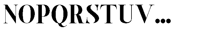 Castlon Extra Bold Expanded Font UPPERCASE