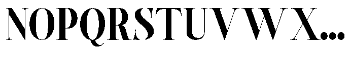 Castlon Extra Bold Font UPPERCASE