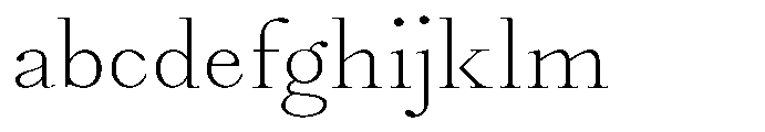 Castlon Extra Light Contrast Expanded FONT