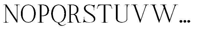 Castlon Light Contrast Expanded Font UPPERCASE