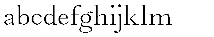 Castlon Light Contrast Expanded FONT