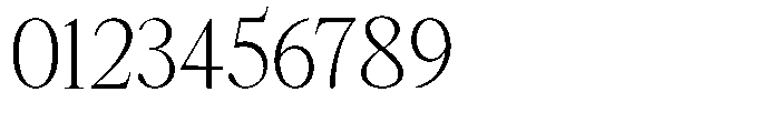 Castlon Light Contrast Font OTHER CHARS