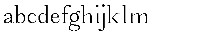 Castlon Light Contrast FONT