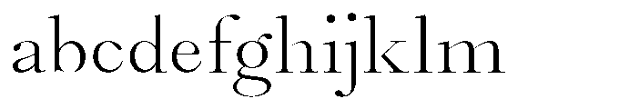 Castlon Light Expanded FONT