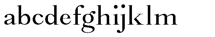 Castlon Medium Contrast Expanded FONT