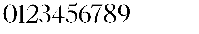 Castlon Medium Expanded Font OTHER CHARS