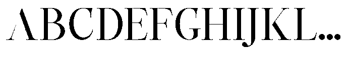 Castlon Medium Expanded Font UPPERCASE