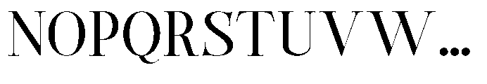 Castlon Medium Expanded Font UPPERCASE