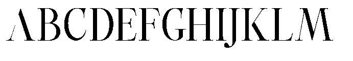 Castlon Medium Font UPPERCASE