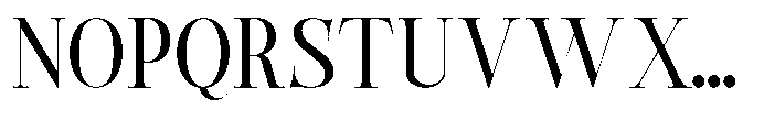 Castlon Medium Font UPPERCASE