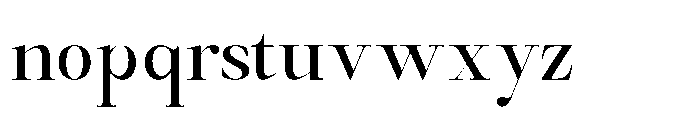 Castlon Medium Font LOWERCASE