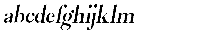 Castlon Semi Bold Condensed Slanted FONT