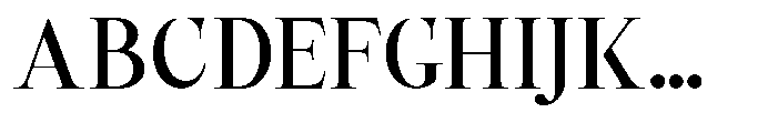 Castlon Semi Bold Contrast Expanded Font UPPERCASE