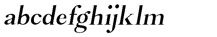 Castlon Semi Bold Contrast Slanted FONT