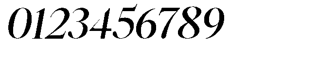 Castlon Semi Bold Expanded Slanted Font OTHER CHARS