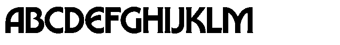 Castrell Font UPPERCASE