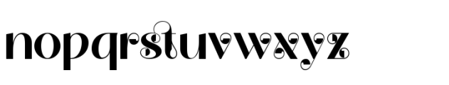 Castwel Regular Font LOWERCASE