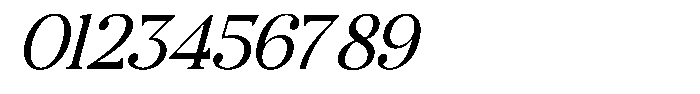 Castyla Italic Font OTHER CHARS