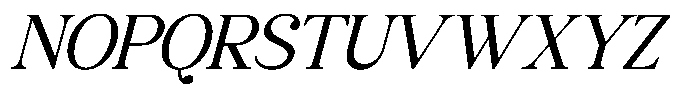 Castyla Italic Font UPPERCASE