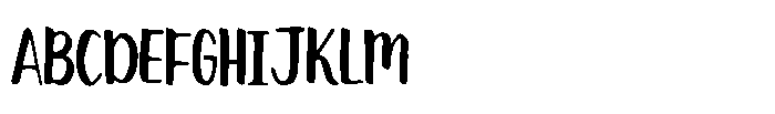 Casual Beauty Font UPPERCASE