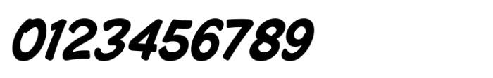 Casual Date JNL Oblique Font OTHER CHARS