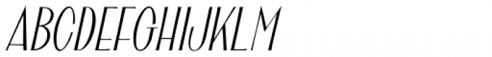 Casual Signage Oblique JNL Font LOWERCASE
