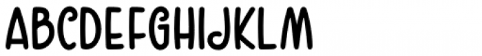 Casually Nouveau JNL Regular Font LOWERCASE