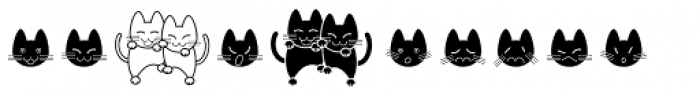 Cat Cat Cat D Font OTHER CHARS