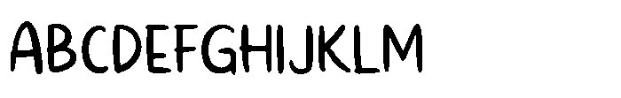 Cat Keriting Font UPPERCASE