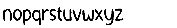 Cat Keriting Font LOWERCASE