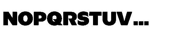 Catalize Black Font UPPERCASE