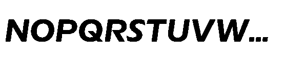 Catalize Bold Italic Font UPPERCASE